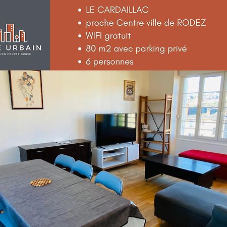 Appartement T4 Cite Cardaillac, Parking Prive, Wifi Rodez Zewnętrze zdjęcie